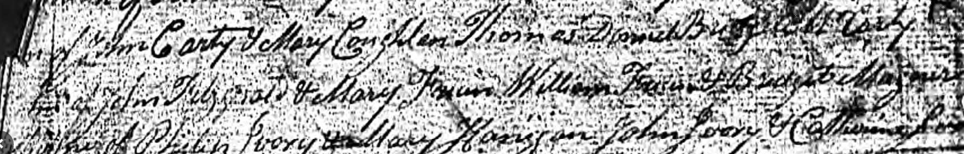 Baptismal record